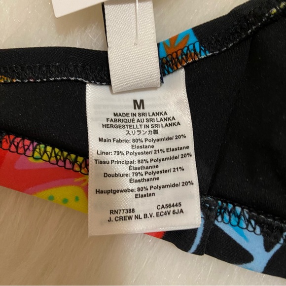 J. Crew French Bikini Top in Fresh Fruit - Picture 7 of 8